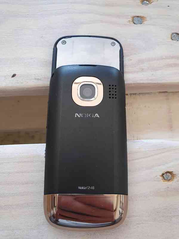 Nokia C2-03 s pouzdrem, nabíječkou. - foto 2