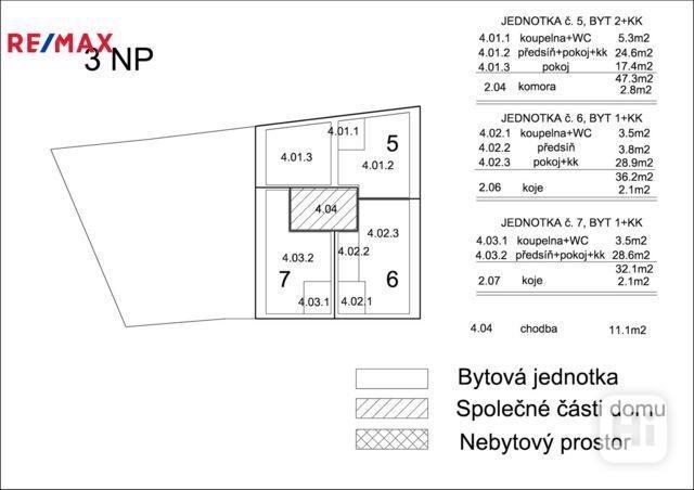 Prodej bytového domu (6 bytů, 1 nebytový prostor) na ulici Hodolanská, Olomouc - foto 13