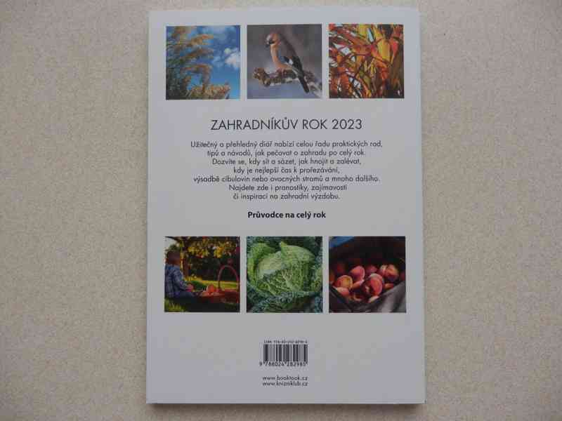 Nová kniha Zahradnický kalendář 2023  - nejen pro rok 2023 - foto 2