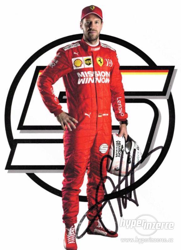 Autogram Sebastiana Vettela - foto 1