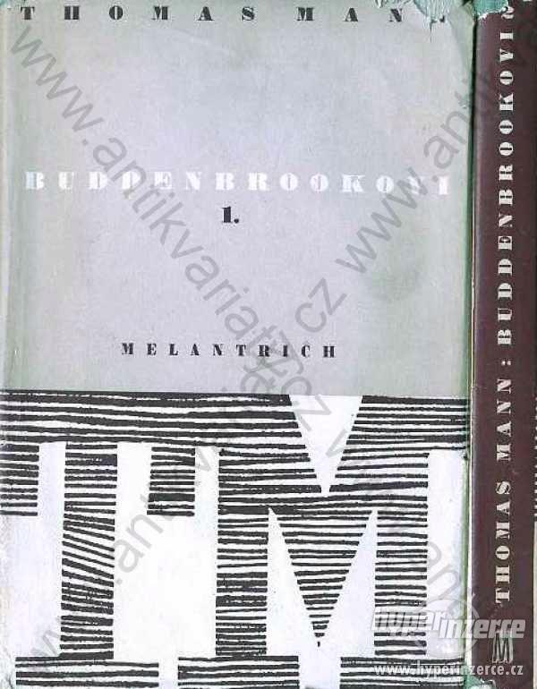 Buddenbrookovi - 2 díly v 1 svazku T. Mann 1950 - foto 1