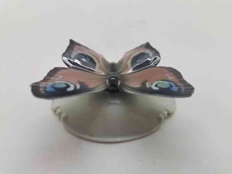 Krásná porcelánová soška Motýl Rosenthal Signováno - foto 2