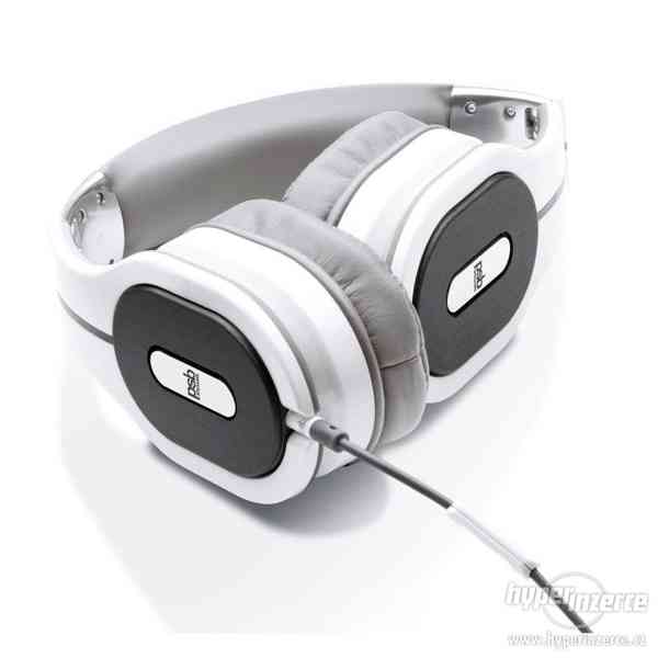Prodám sluchátka PSB M4U v bílé barvě - foto 1