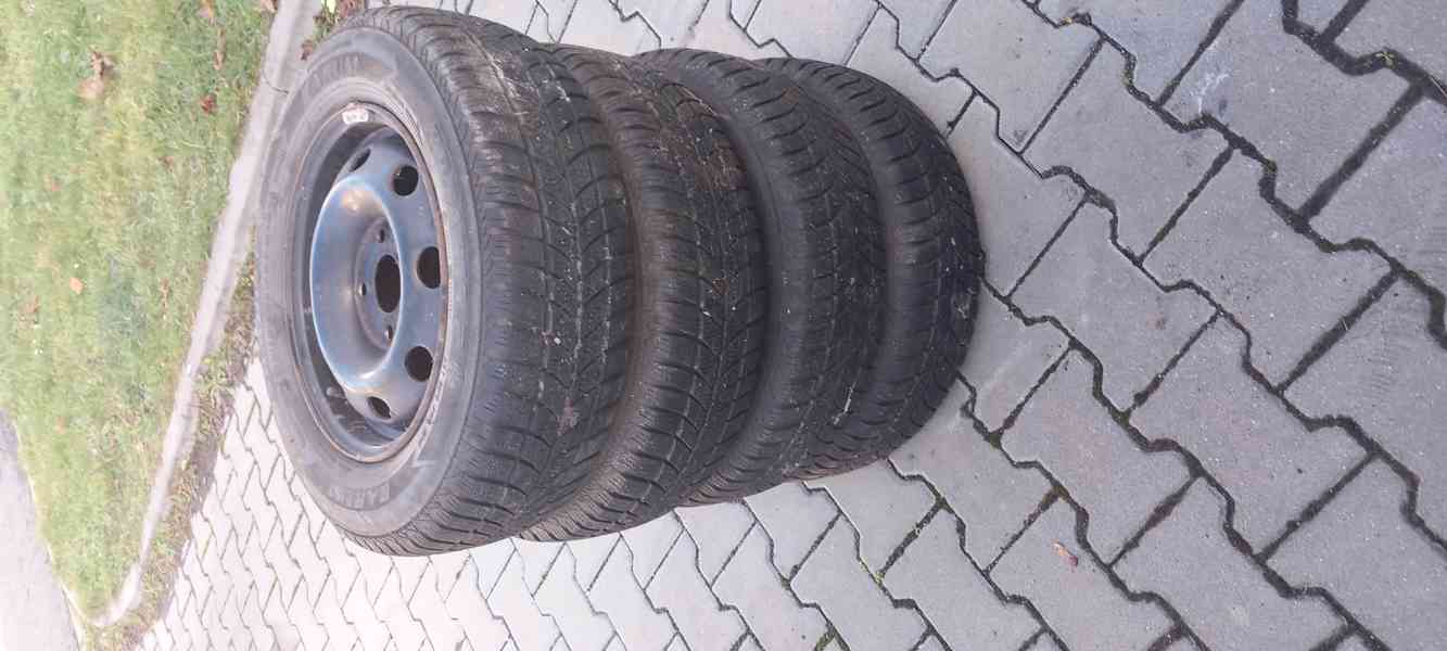 Zimní pneumatiky Barum Polaris 2 (165/70 R15 79T M+S)+disky - foto 1