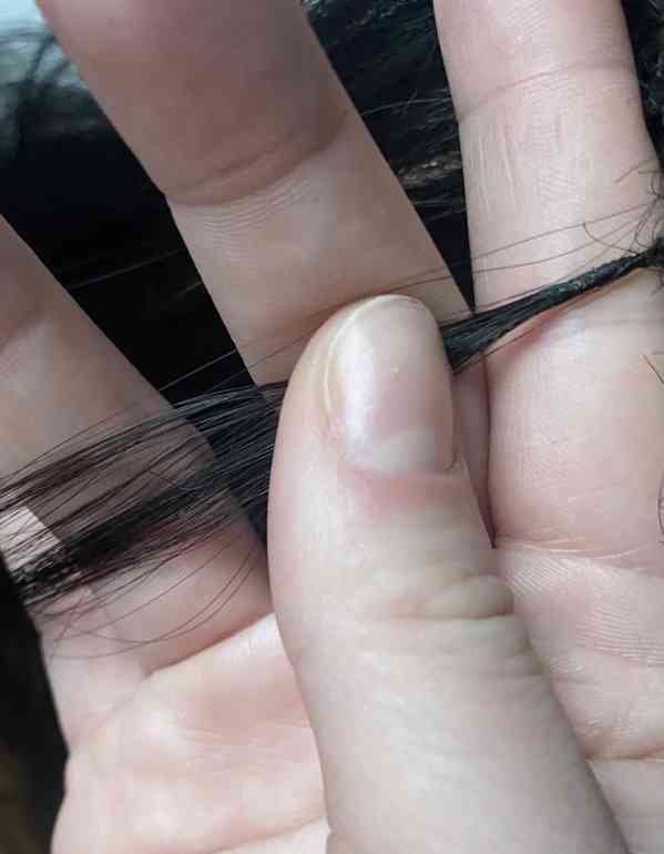 Prodlužování vlasů keratinem za tepla  - foto 5