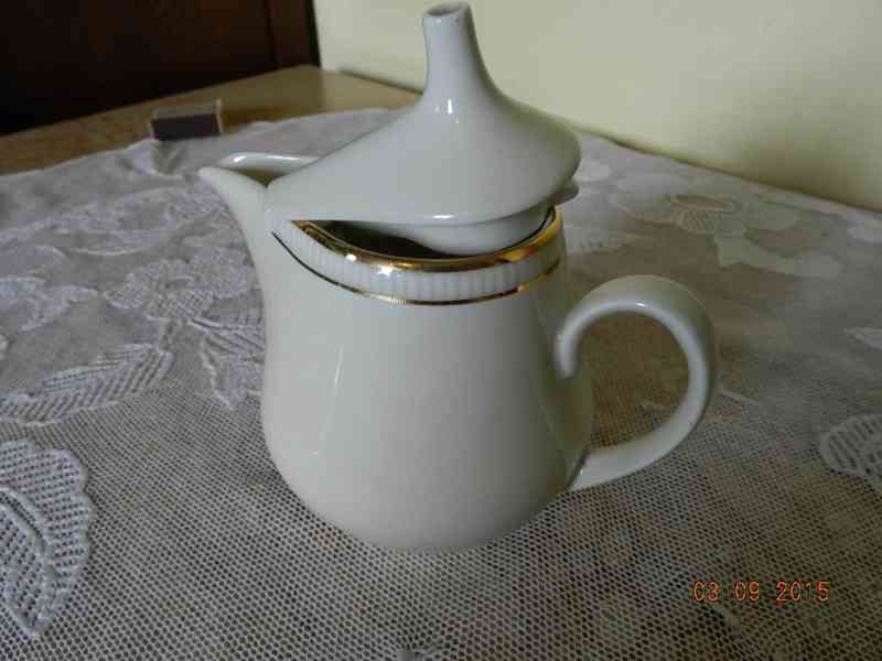 Zajímavá Mléčenka s pokličkou Lesov Czechoslovakia - foto 3