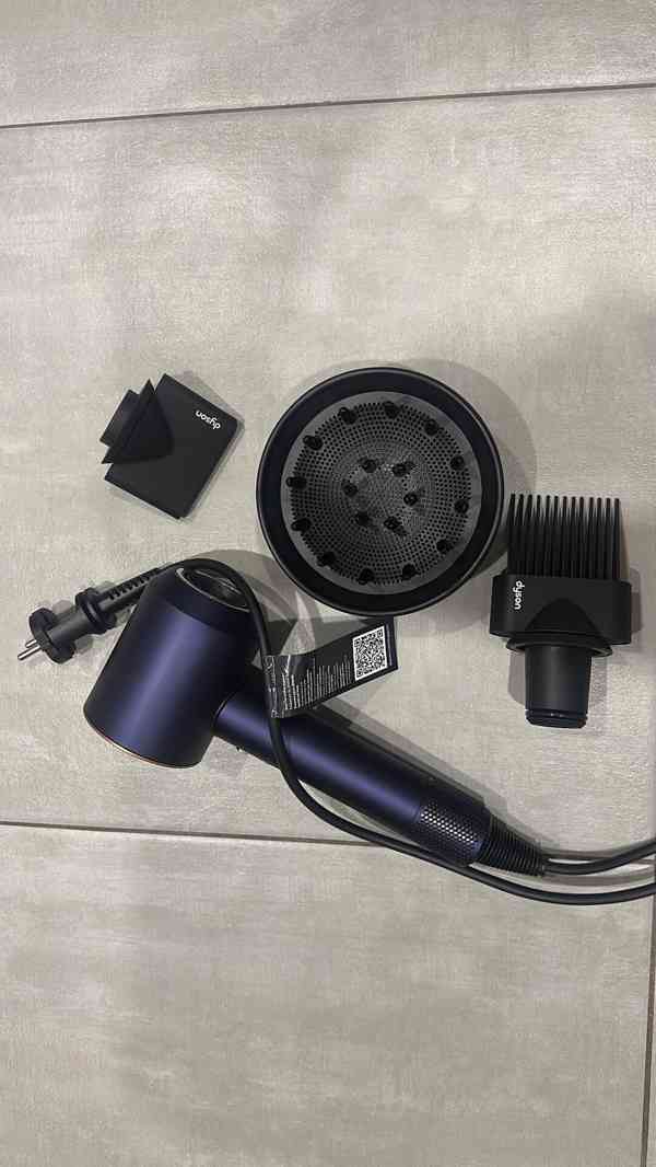 Fén Dyson Supersonic HD07/ T3/T4 pruská modrá/meděná - foto 2