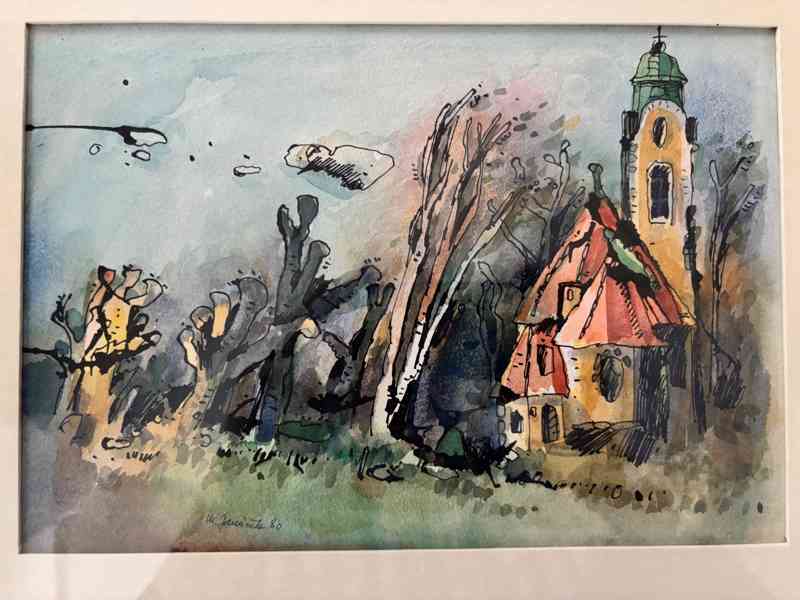 Obraz Milan Janáček, originální malba 50x40 - foto 2