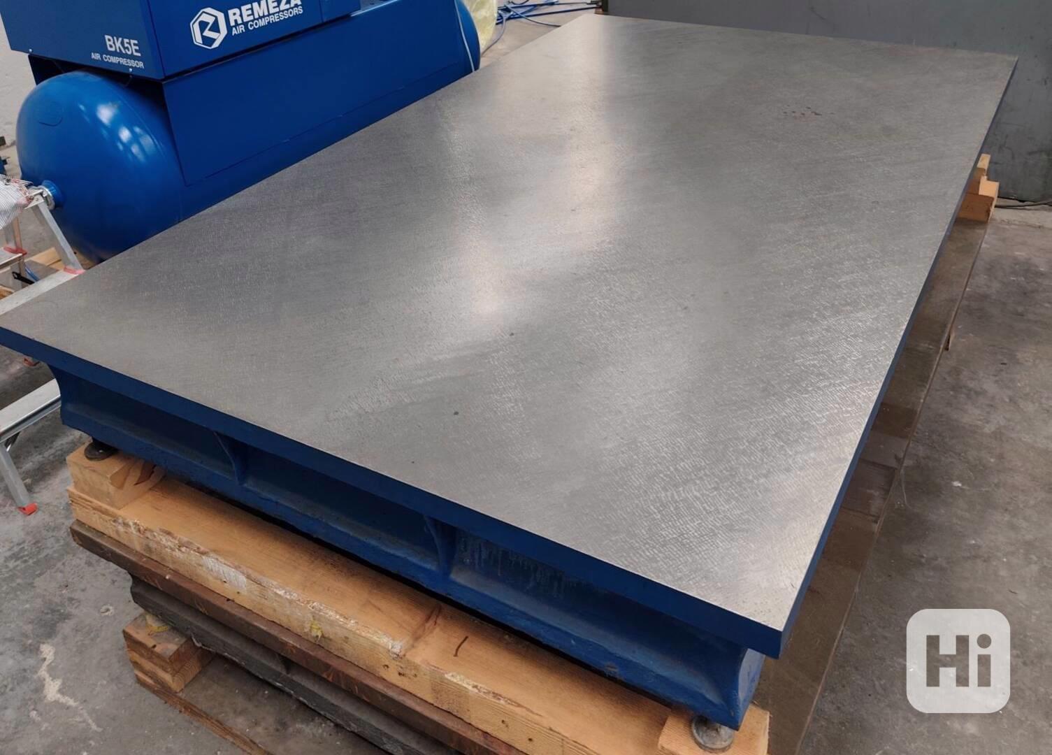 Příměrná kontrolní litinová tušírovací deska - foto 1