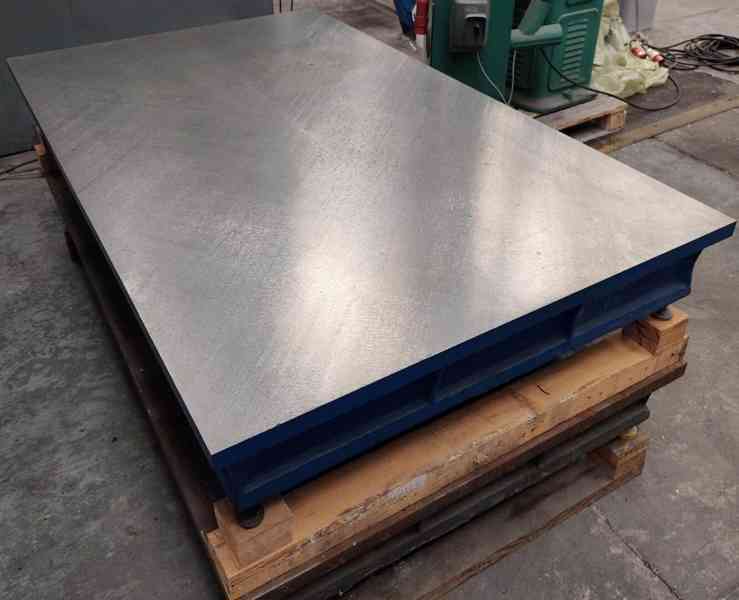 Příměrná kontrolní litinová tušírovací deska - foto 4