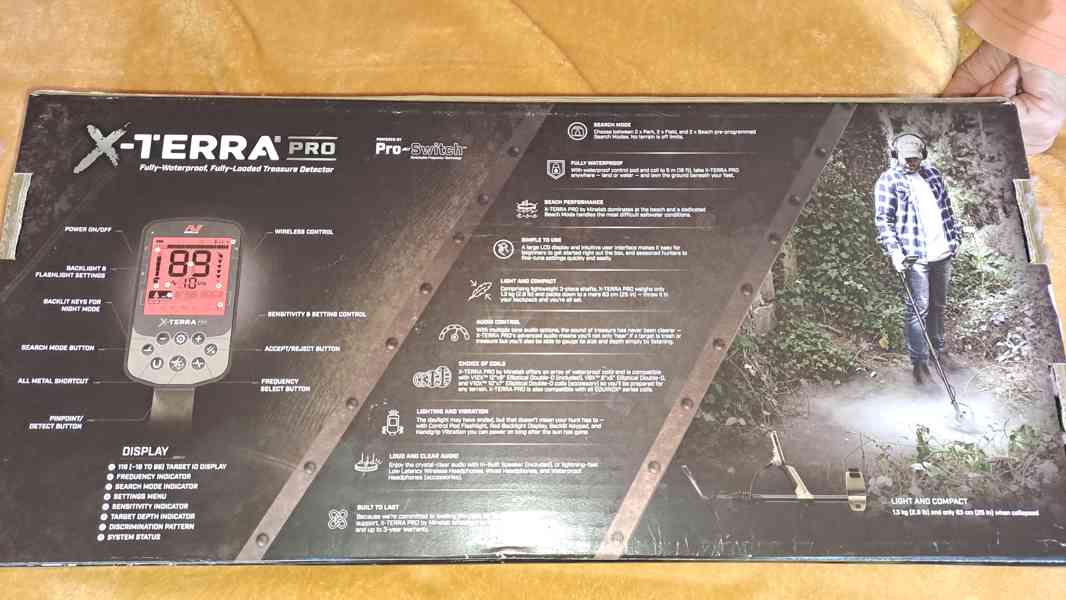 Minelab x-Terra pro (detektor kovu) - foto 4