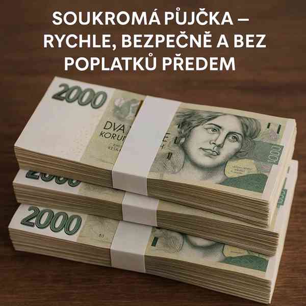 Rychlá a bezpečná půjčka bez poplatků předem!