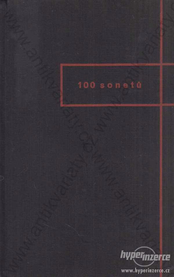 100 sonetů  F. Borový, Praha 1937 - foto 1