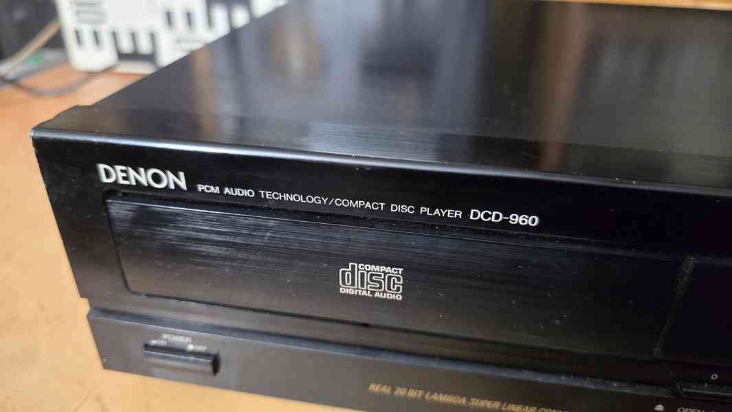 DENON DCD-960 kvalitní CD přehrávač Německo 1990 - foto 5