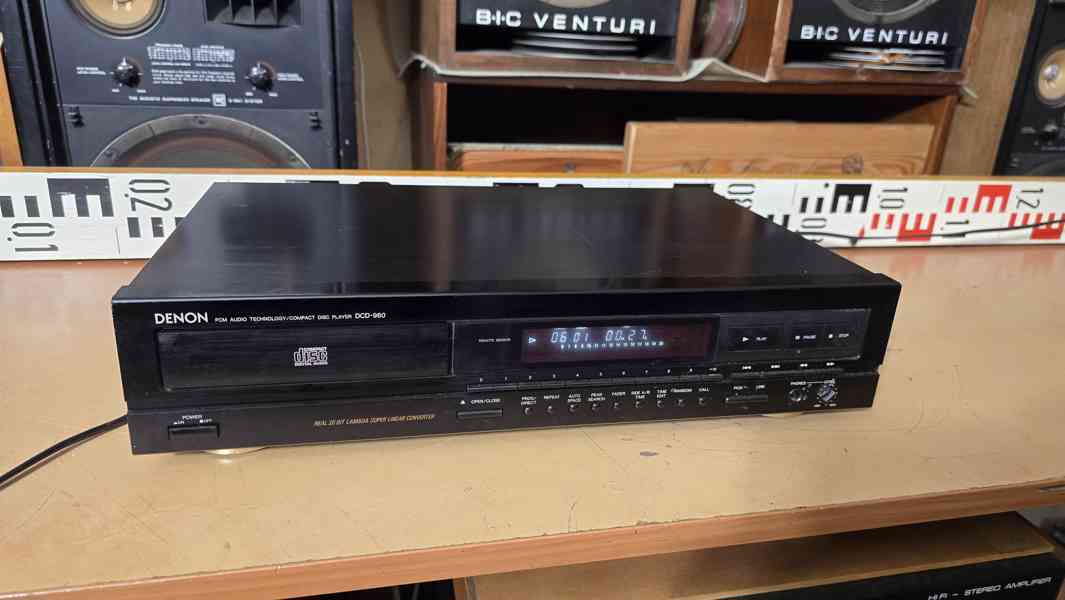 DENON DCD-960 kvalitní CD přehrávač Německo 1990