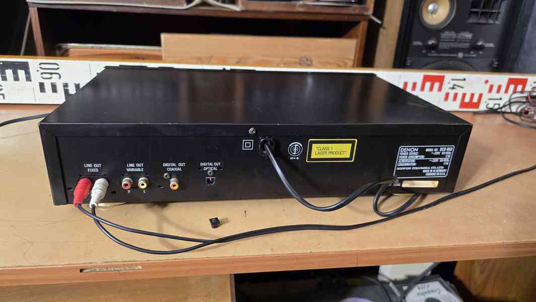 DENON DCD-960 kvalitní CD přehrávač Německo 1990 - foto 3