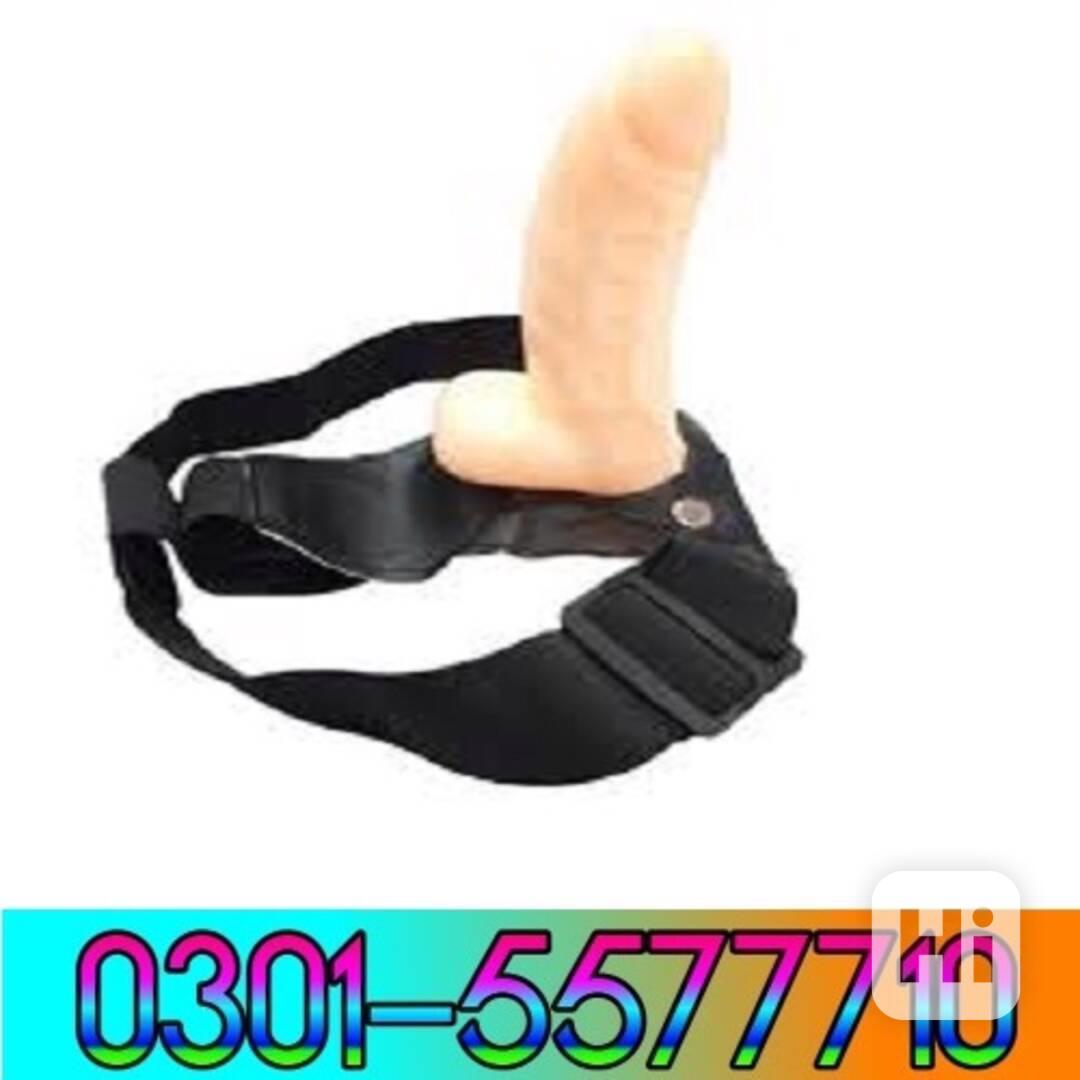 9 Inch Silicone Condom With Belt In Lahore * 03015577710 Ord - foto 1