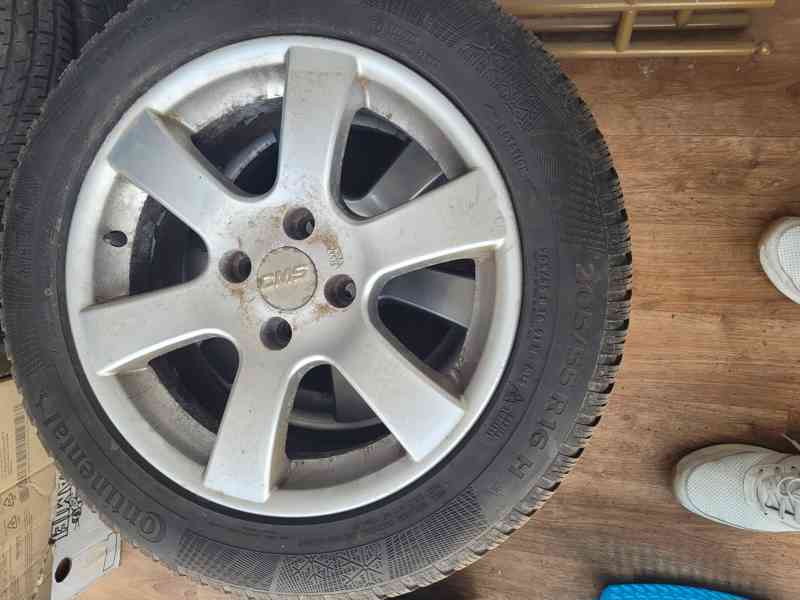 Prodám udržovaní elektrony  Peugeot rozměry 205/55/R16 H.  - foto 2