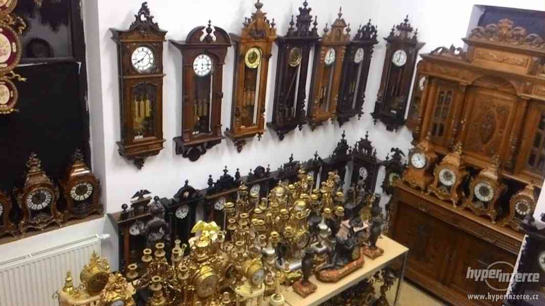 Sbírka starožitných hodin-více jak 100 kusů - foto 1