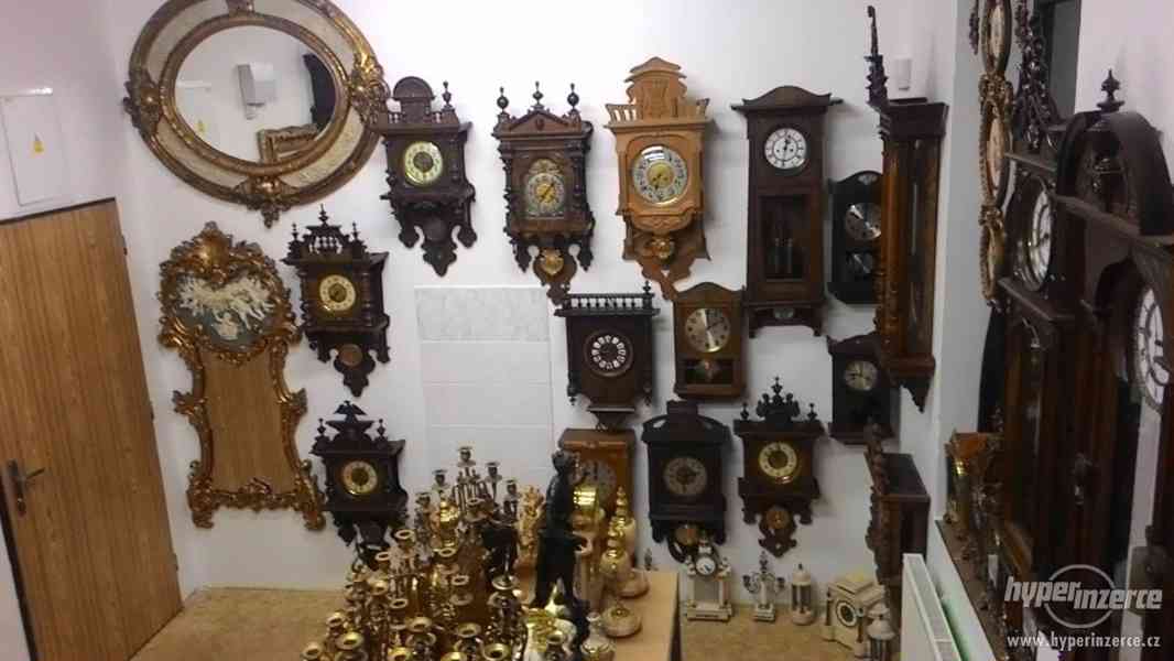 Sbírka starožitných hodin-více jak 100 kusů - foto 3
