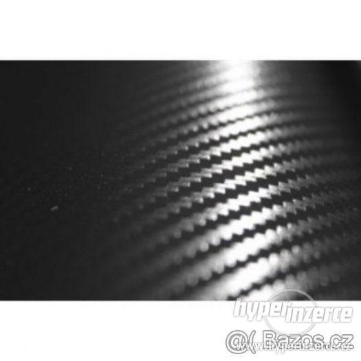 Černá karbonová 3D samolepící fólie 152x200cm - foto 1
