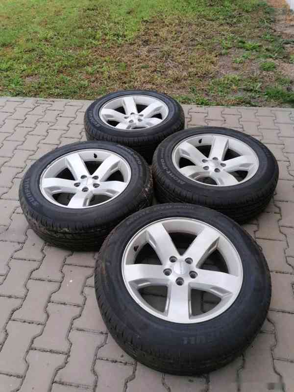 Alu kola 18” Dodge Challenger originální + letní pneu zánovn - foto 1