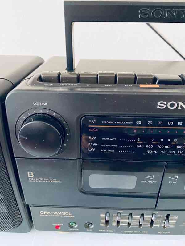 Radiomagnetofon Sony CFS W430L…1989 - foto 18