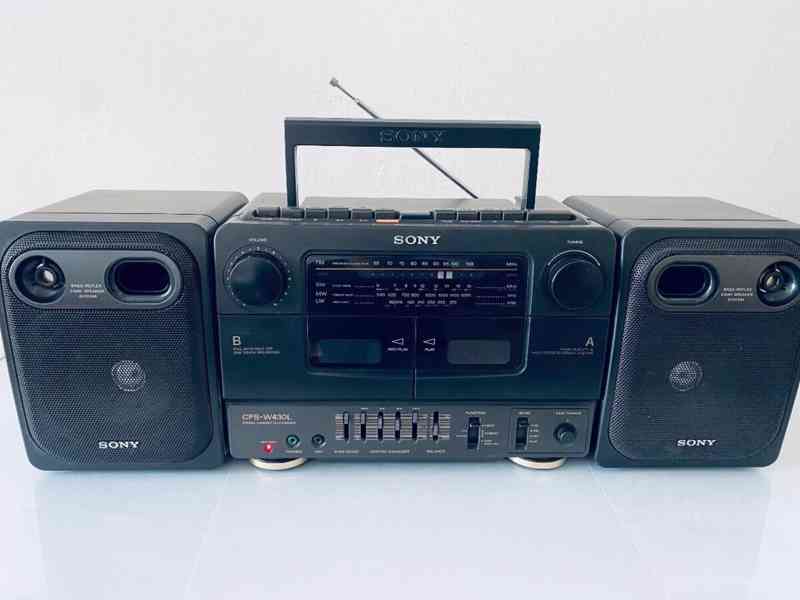 Radiomagnetofon Sony CFS W430L…1989 - foto 3