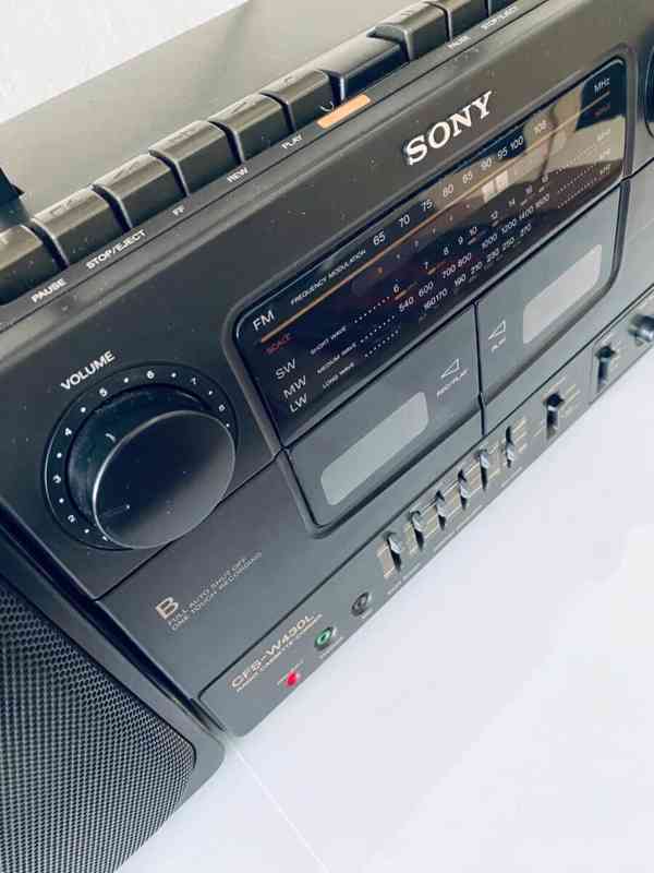 Radiomagnetofon Sony CFS W430L…1989 - foto 4