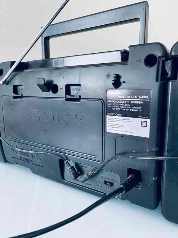 Radiomagnetofon Sony CFS W430L…1989 - foto 14