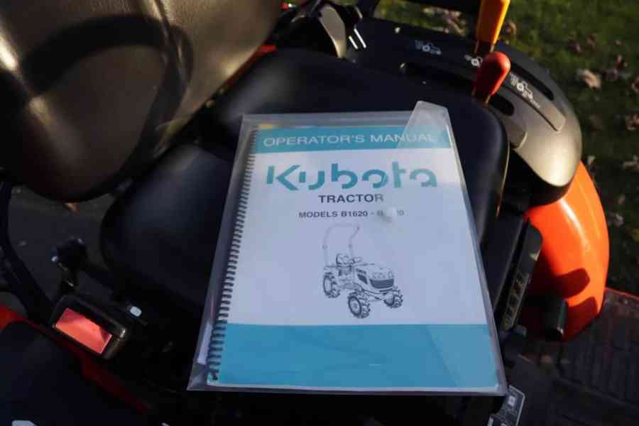 Traktor Kubota B1620 - foto 2