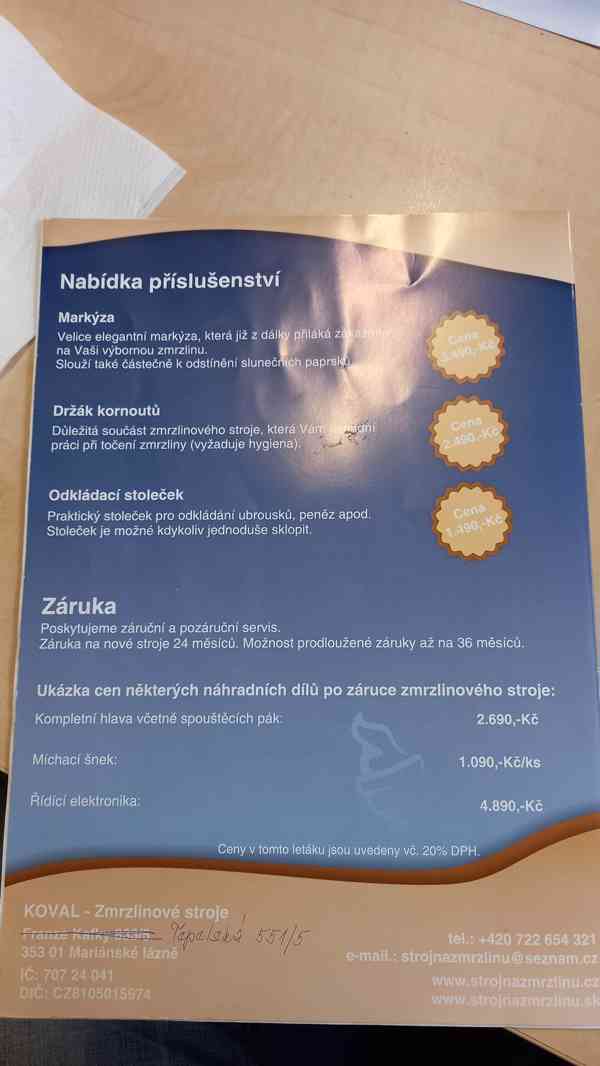 Stroj na točenou zmrzlinu - foto 11