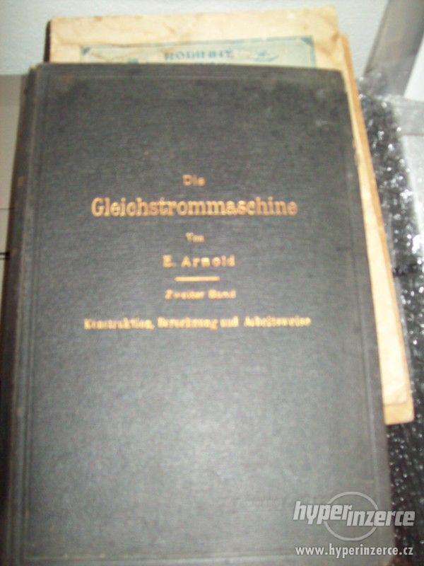 Prodám historické technické knihy v němčině. - foto 1