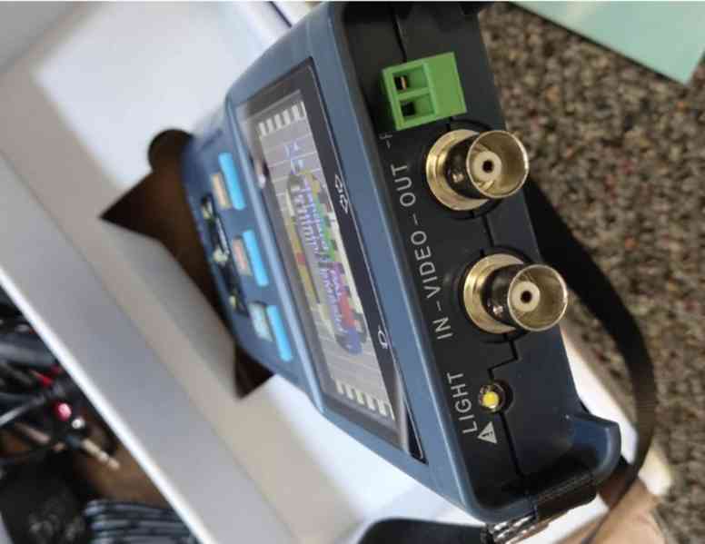 KAMEROVÝ TESTER - AHD + Analog ruční tester s LCD displejem - foto 10