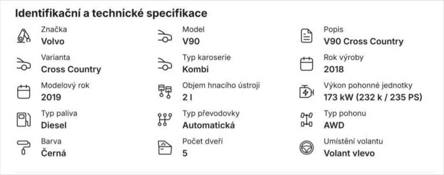 Volvo V90 D5 AWD | 173 kW | 2018 - foto 3