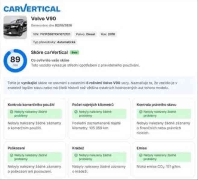 Volvo V90 D5 AWD | 173 kW | 2018 - foto 2