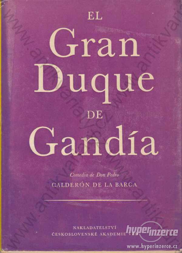 El Gran Duque de Gandía Calderón de la Barca 1963 - foto 1