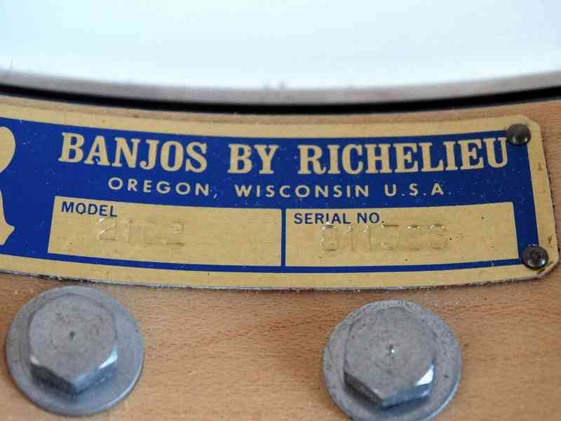 Prodám - Vintage Maple Richelieu Plectrum Banjo - foto 8