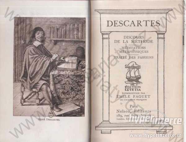 Discours de la Méthode  René Descartes francouzsky - foto 1