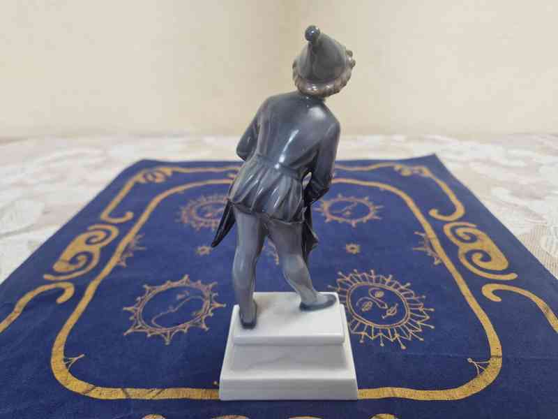 Porcelánová Plastika Chlapec s deštníky Kodaň Copenhagen - foto 6