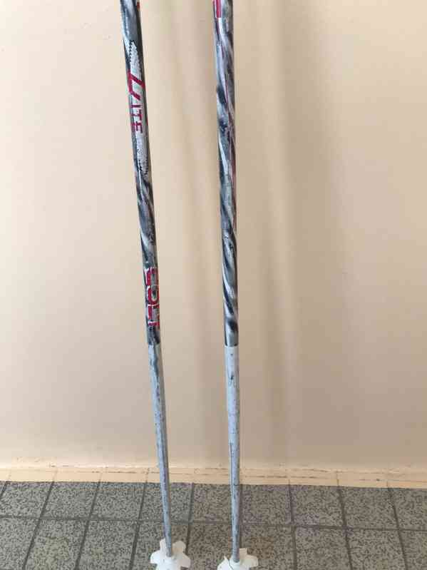 Lyžařské hůlky COLT 120 cm sjezdové,  - foto 3
