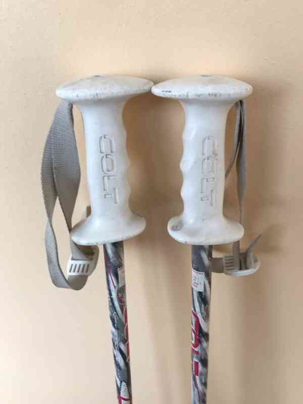 Lyžařské hůlky COLT 120 cm sjezdové,  - foto 4