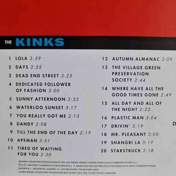 CD - THE KINKS - foto 2