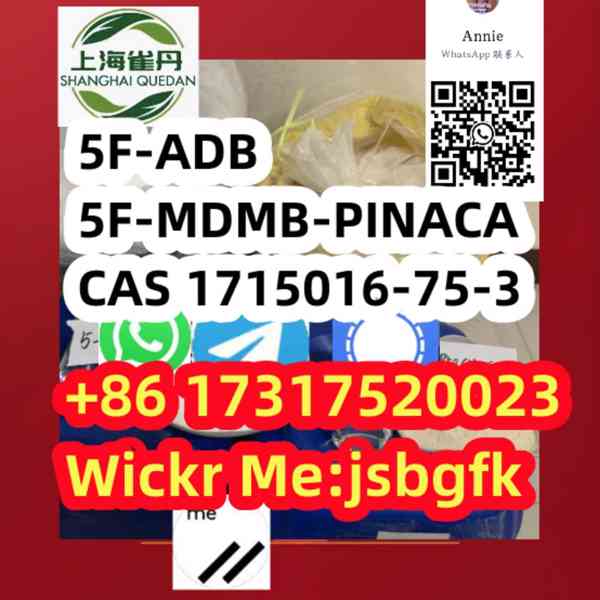 Safety delivery 5F-ADB, 5F-MDMB-PINACA 1715016-75-3 - foto 1