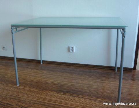 IKEA stůl skleněný - Velmi hezký stav - foto 1