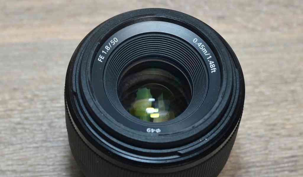 Sony FE 50mm f/1,8 *Full-frame*Pevný*E mount* - foto 3