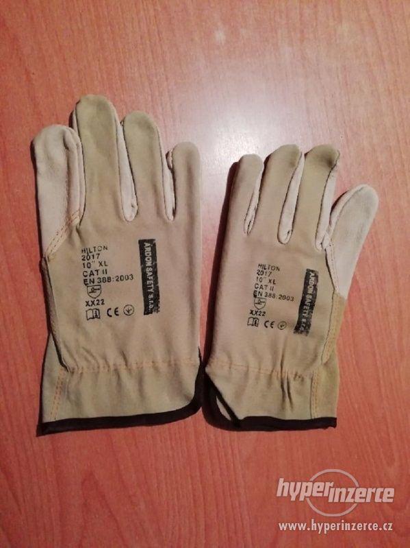 Nové pracovní rukavice vel. 10 - foto 2