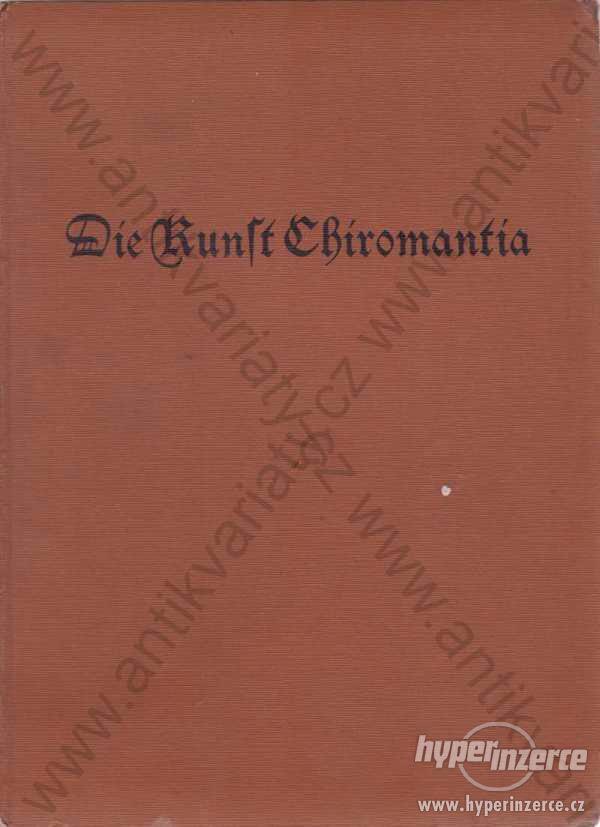 Die Kunst Chiromantia 1923 - foto 1