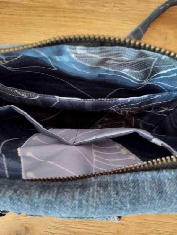 Riflová crossbody taška - foto 4