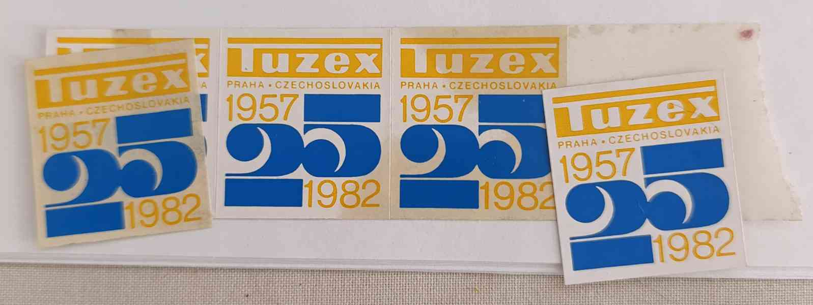 TUZEX papírové reklamní samolepky 25 let - foto 2